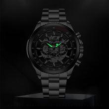 Load image into Gallery viewer, WINNER Series Men&#39;s Skeleton Watch - Stainless Steel Automatic Watch by Pagani Forsining
