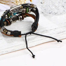 Load image into Gallery viewer, CHENFAN Vintage Leather Beaded Bracelet for Women-Multiple Styles to Choose
