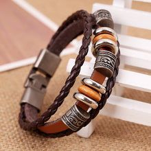 Load image into Gallery viewer, Vintage Punk Cuff Leather Bracelet for Women
