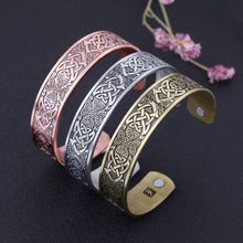 Load image into Gallery viewer, LIKGREAT Celtic Engraved Nordic Design Bracelet for Men or Women
