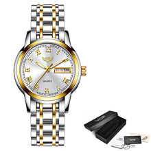 Load image into Gallery viewer, DDesigner Stainless Steel Waterproof Watch with Day/Date
