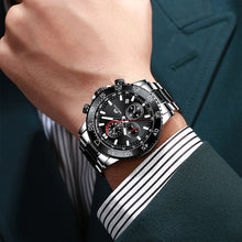 Load image into Gallery viewer, MEGALITH Military Style Waterproof Watch for Men with Chronograph
