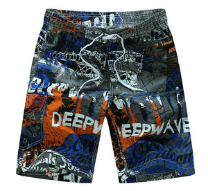 DEEPWAVE  Men's Quick Dry Beach Board Shorts Swim Wear