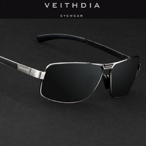 VEITHDIA   Aviatior Style Polarized Alloy Frame Sunglasses with UV400 Protection