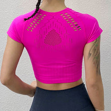 Load image into Gallery viewer, Fashionable Yoga Workout Athletic Sports Top Active Wear

