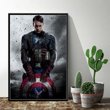 Load image into Gallery viewer, Captain America The First Avenger Infinity War Endgame Art Painting Vintage Canvas Poster Wall Home Decor
