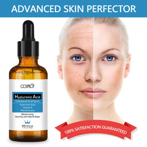 COSPROF  Professional Hyaluronic Acid Serum Facial Rejuvinator with Vitamin E & Plant Extract