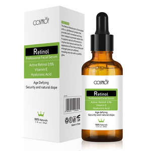 COSPROF  Professional Retinol Serum Facial Rejuvinator with Vitamin E & Hyluronic Acid