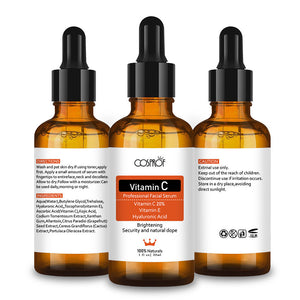 COSPROF Professional Vitamin C Serum Facial Rejuvinator with Vitamins C & E + Hyluronic Acid