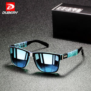 DUBERY   Retro Style HD Polarized Sunglasses with UV400 Protection for Men or Women