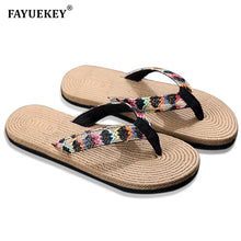 Load image into Gallery viewer, FAYUEKEY   Women&#39;s Natural Summer Beach Summer Sandals

