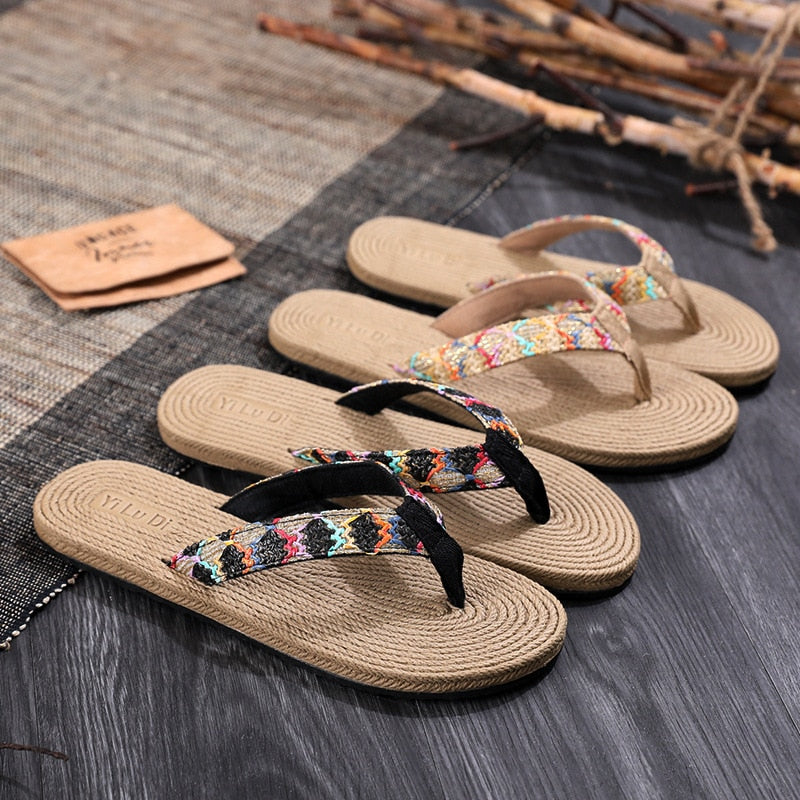FAYUEKEY Women's Natural Summer Beach Summer Sandals – VintageBee