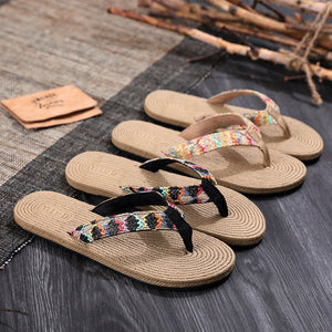 FAYUEKEY   Women's Natural Summer Beach Summer Sandals