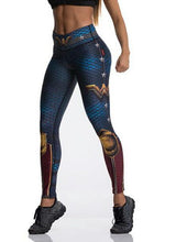 Load image into Gallery viewer, QICKITOUT  Women&#39;s Wonder Woman Print Athletic Active Wear Leggings
