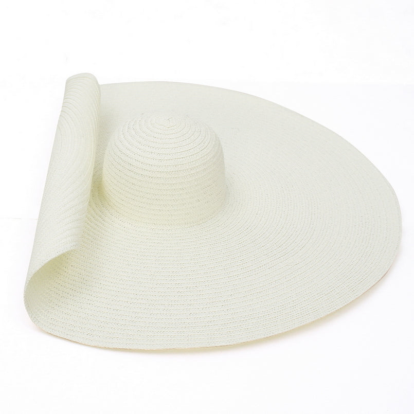 GEMVIE Over-sized Straw Wide Brim Summer Beach Hat for Women – VintageBee