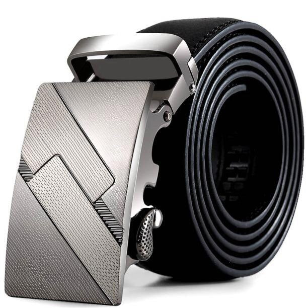 SOLID   Modern Automatic Buckle Belt for Men