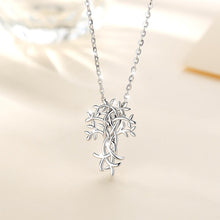 Load image into Gallery viewer, EUDORA Sterling Silver Celtic Knot Tree Of Life Pendant Necklace for Women
