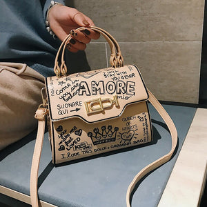 RIEZMAN 2020 Printed Crossbody Bag -Luxury Leather Women Handbag