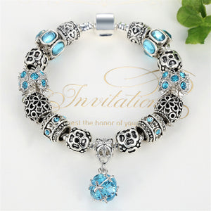 CODEMONKEY Crystal Charm Bracelet for Women