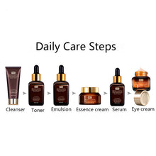 Load image into Gallery viewer, 6pc Skin Care Set with Face Toner, Essence Eye Cream Lotion &amp; Anti-Aging Retinol Serum
