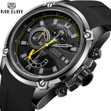 Load image into Gallery viewer, MEGIR Waterproof Military Style Sports Watch for Men
