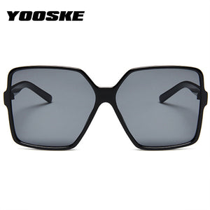 YOOSKE   Women's Retro Style Oversized Sunglasses