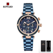 Load image into Gallery viewer, Designer Sports Bracelet Wristwatch with Chronograph for Women
