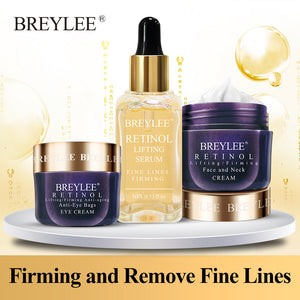 BREYLEE Women's 3pc Retinol and Anti-Aging Facial Skin Care Set