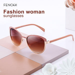 FENCHI  Modern Trendy Aviator Style Mirrored Sunglasses
