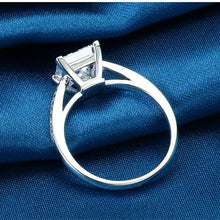 Load image into Gallery viewer, CC&amp;BYX  1.2CT S925 Sterling Silver &amp; AAA Cubic Zirconia Cocktail/Engagement Ring
