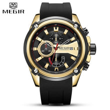 Load image into Gallery viewer, MEGIR Waterproof Military Style Sports Watch for Men
