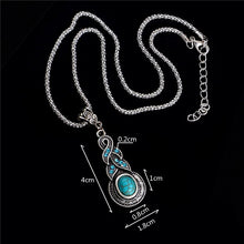 Load image into Gallery viewer, Bohemian Style Natural Stone Pendant Necklace for Women
