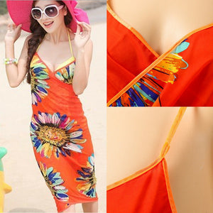 Sassy Chiffon Beach Swimsuit Sarong  Cover-up