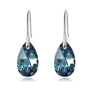 BAFFIN Swarovski Crystal Pear-shaped Drop Earrings for Women