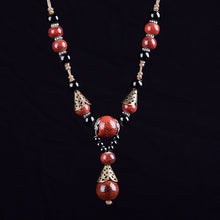 Load image into Gallery viewer, Bohemian Style Women&#39;s Ceramic Bead Necklace
