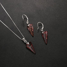 Load image into Gallery viewer, BAFFIN   Swarovski Crystal Spike Pendant Necklace &amp; Earring Set
