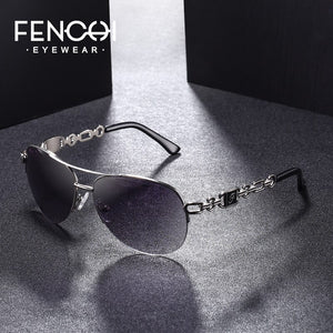 FENCHI  Modern Trendy Aviator Style Mirrored Sunglasses