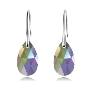 BAFFIN Swarovski Crystal Pear-shaped Drop Earrings for Women