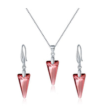 Load image into Gallery viewer, BAFFIN   Swarovski Crystal Spike Pendant Necklace &amp; Earring Set
