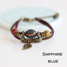 Load image into Gallery viewer, RINHOO Bohemian Leather Charm Bracelet for Women
