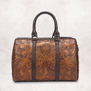 BAOERSEN Genuine Leather Designer Tote/Shoulder Bag for Women