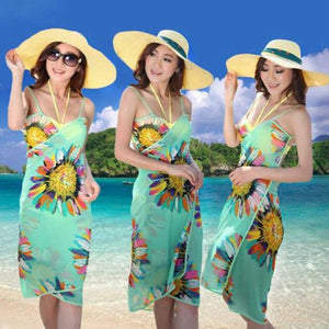 Sassy Chiffon Beach Swimsuit Sarong  Cover-up