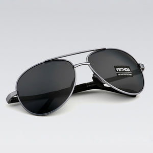 VEITHDIA  Classic Aviator Style Polarized Men's Sunglasses