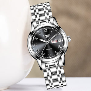 LIGE  Designer Women's Ultra Thin Quartz  Watch