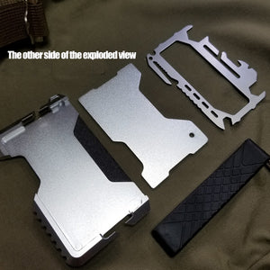 EDC.1991   Tactical Multi-Function Money Clip Survival Tool Camp Tool