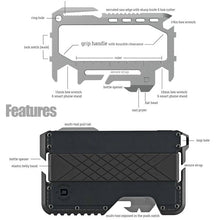 Load image into Gallery viewer, EDC.1991   Tactical Multi-Function Money Clip Survival Tool Camp Tool
