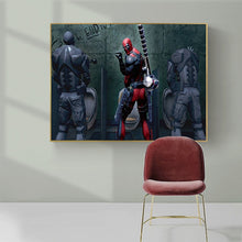 Load image into Gallery viewer, DEADPOOL   Original Comedy Movie Art Piece on Cotton Canvas
