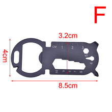 Load image into Gallery viewer, EDC Stainless Steel Key-chain Multi-tool/Outdoor Survival Gadget for Men
