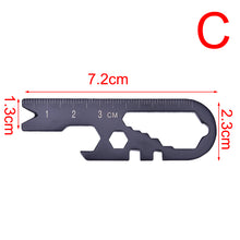 Load image into Gallery viewer, EDC Stainless Steel Key-chain Multi-tool/Outdoor Survival Gadget for Men
