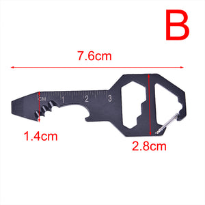 EDC Stainless Steel Key-chain Multi-tool/Outdoor Survival Gadget for Men